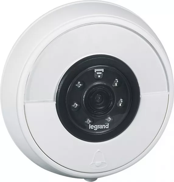 legrand-sonnette connect� ip44 ik06 connexion directe � la box wi-fi - blanc (094230)