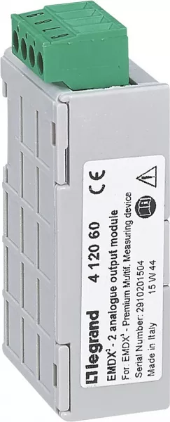 legrand-sortie analogique pour centrale emdx� premium 412053 avec 2 sorties (412060)