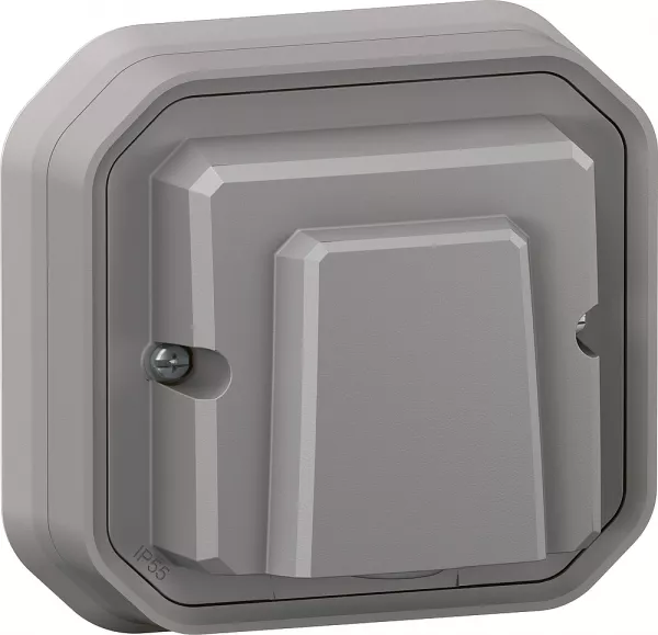 legrand-sortie de c�ble 16a plexo complet encastr� gris (069848l)