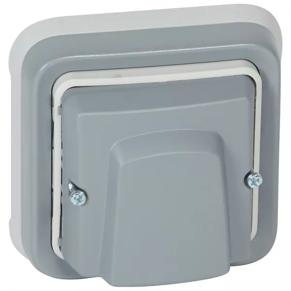legrand-sortie de c�bles �tanche avec bornier plexo complet ip55 encastr� - gris (069849)