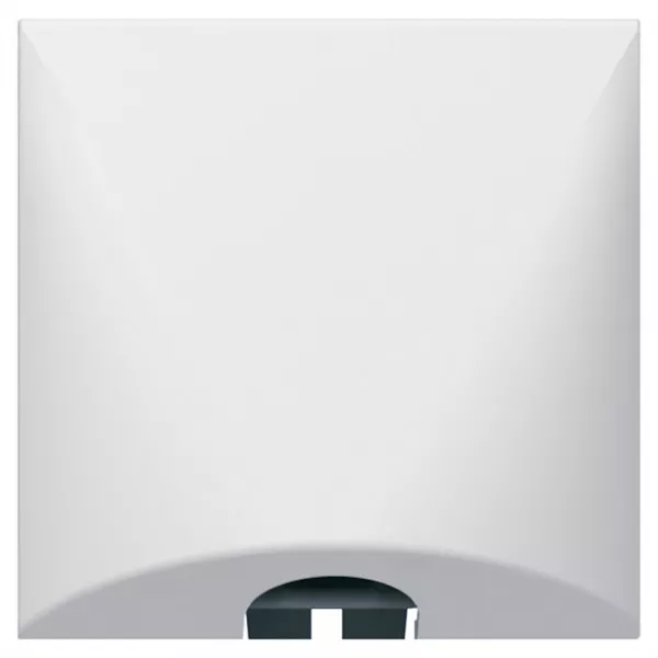 legrand-sortie de c�bles mosaic avec serre-c�bles - blanc - 2 modules (077550)