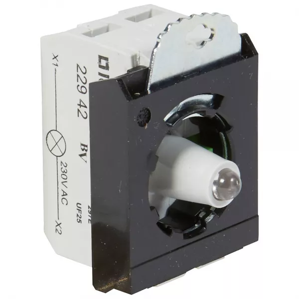 legrand-sous-ensemble bloc - t�te lumineuse osmoz raccordement � vis - 230v~ - no - vert (023012)