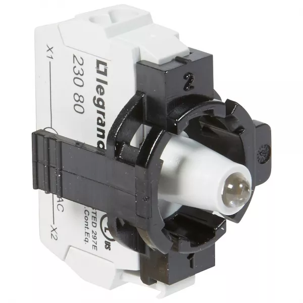 legrand-sous-ensemble bloc voyant lum osmoz raccordement par borne ressort 230v~ blanc (023130)