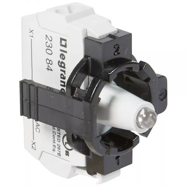 legrand-sous-ensemble bloc voyant lum osmoz raccordement par borne ressort 230v~ jaune (023134)