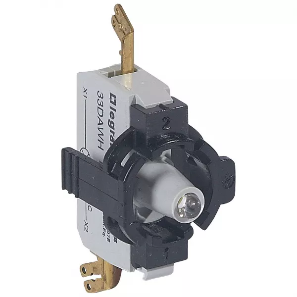 legrand-sous-ensemble bloc voyant lum osmoz raccordement par languette 230v~ blanc (023035)
