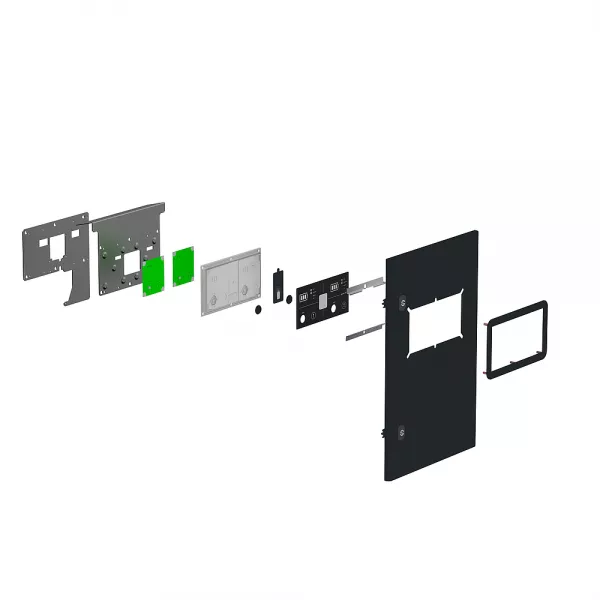 legrand-sous-ensemble kit �cran borne green\'up v3.2 pour recharge 1 v�hicule �lectrique (981823)