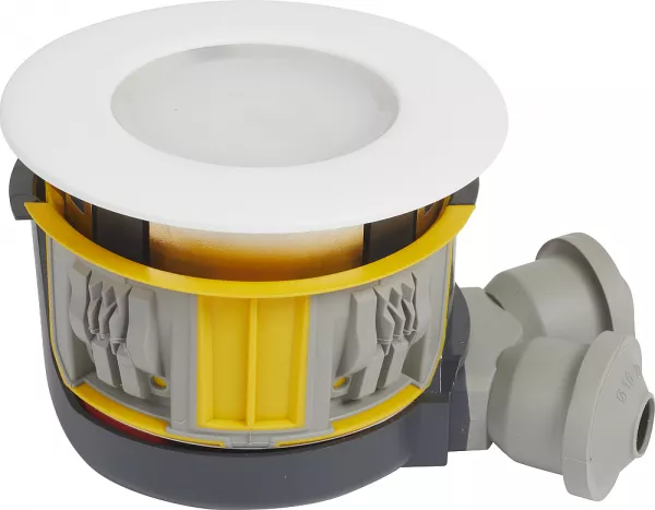 legrand-spot � led dimmable ip44 modul\'up complet 3000k ou 4000k - 500lm - 120� (088535)