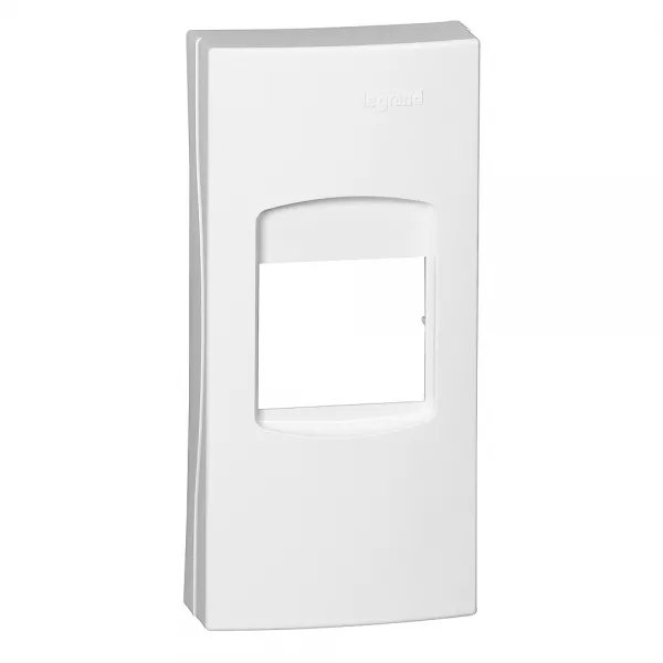 legrand-support 3 modules appareil modulaire - goulotte dlp monobloc - couvercle 85mm (010935)