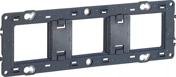 legrand-support � vis pour mosaic , c�liane ou soliroc pour 3 postes ou 6 � 8 modules (080253)