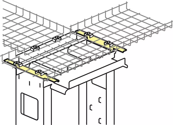 legrand-support chemin de c�bles pour rack r�f�rence 046406 (046418)