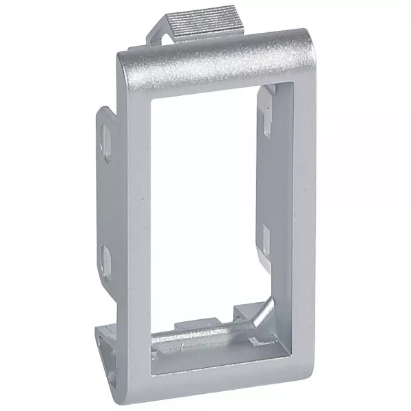 legrand-support de plaque �troit pour paroi mince batibox 1 module - alu (080294)