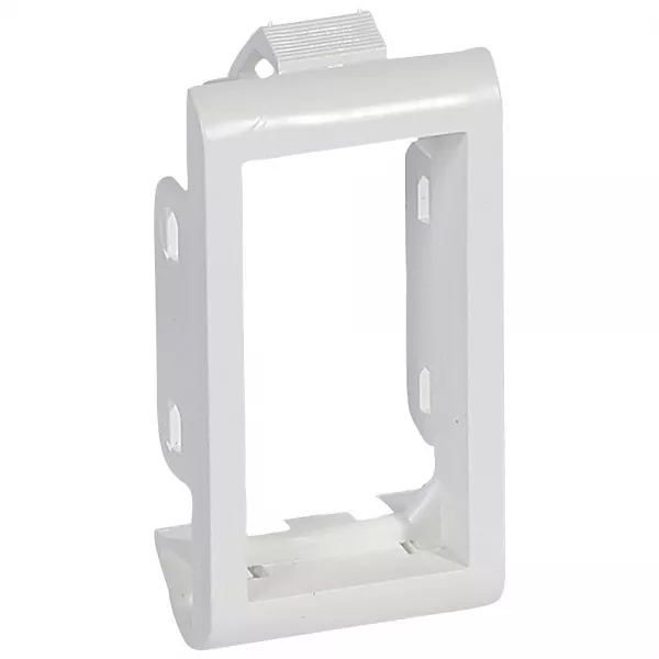 legrand-support de plaque �troit pour paroi mince batibox 1 module - blanc (080290)