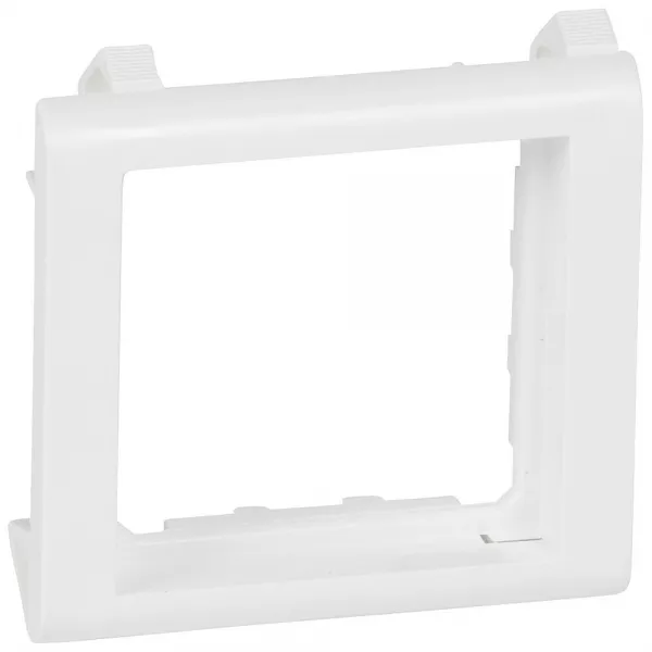 legrand-support de plaque �troit pour paroi mince batibox 2 modules - blanc (080291)