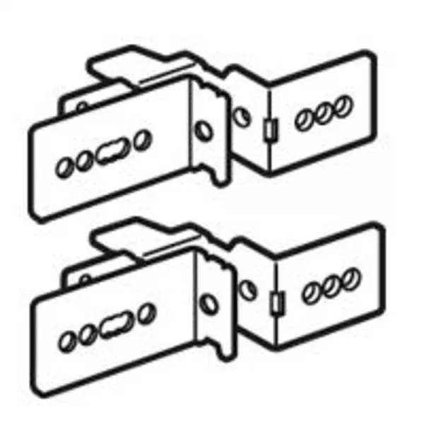 legrand-support fixation de goulotte lina 25 (2) - xl�800/ xl�4000 - 36 mod (020470)