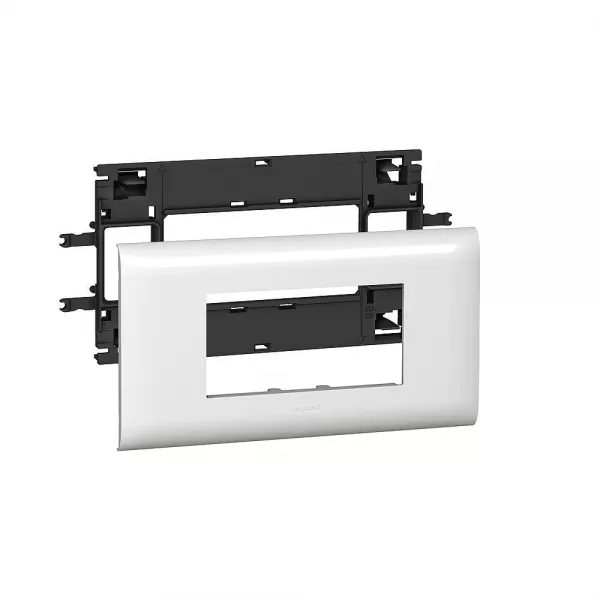legrand-support mosaic 4 modules pour goulotte dlp monobloc avec couvercle 85mm (010994)