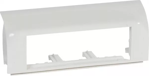 legrand-support mosaic 6 modules pour pose sur plinthe dlp 140x35mm - blanc (031672)