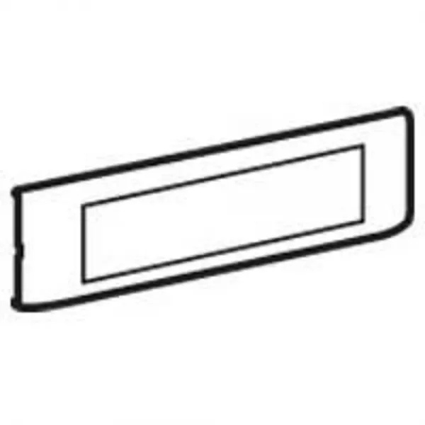 legrand-support mosaic 8 modules pour montage sur goulotte avec couvercle 85mm (010982)