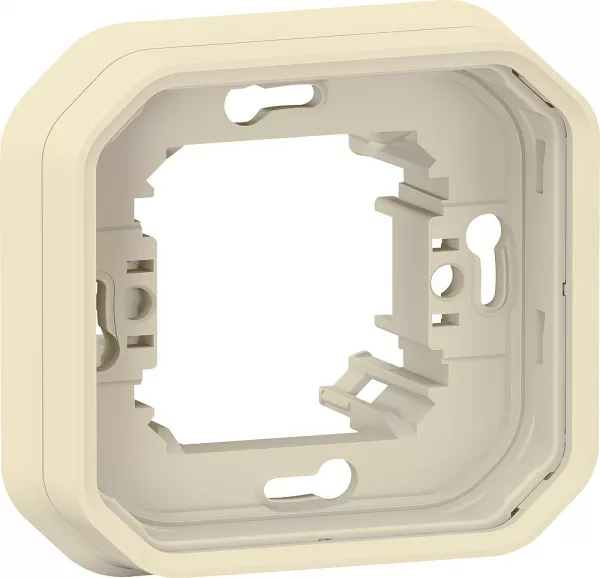 legrand-support plaque encastr� 1 poste plexo sable (069890l)