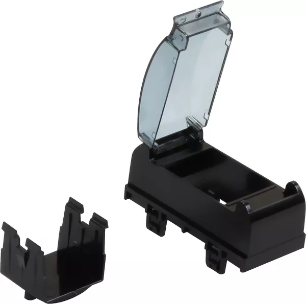 legrand-support pour montage modulaire sur goulotte ou colonne � clippage direct - noir (653075)