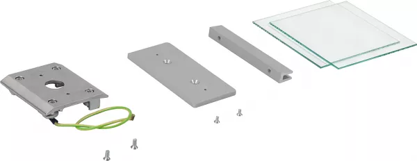 legrand-support signal�tique 150x150mm pour colonnes universelles (653180)