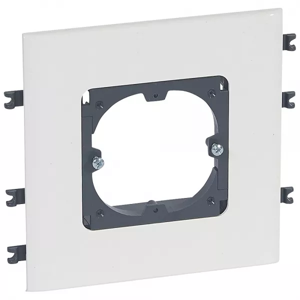 legrand-support universel 1 poste goulottes dlp monobloc - couvercle 130mm horizontal (010914)