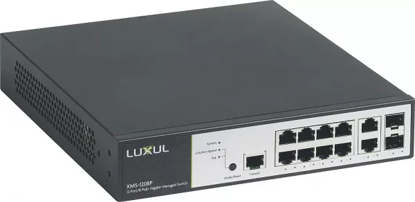 legrand-switch 19pouces ethernet poe lcs� 10 ports rj45 (8 ports poe+) 1gb manageable (033490)
