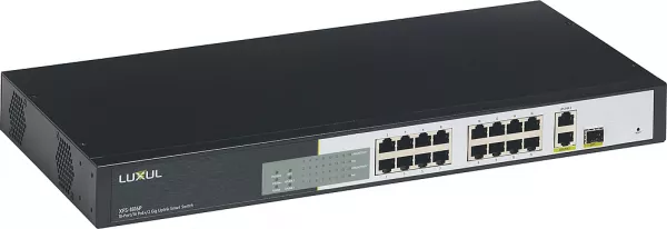 legrand-switch 19pouces ethernet poe lcs� 18 ports rj45 (16 ports poe+) 10/100mbits (033491)