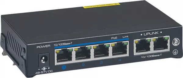 legrand-switch ethernet poe 10m�gabits � 100m�gabits - 135x27x86mm (033503)