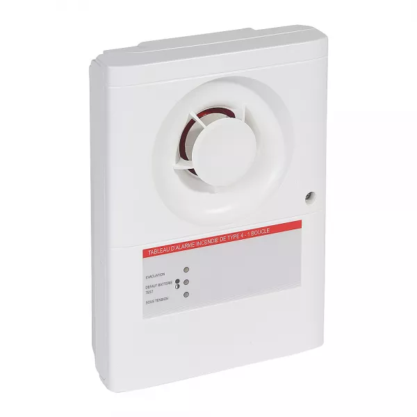 legrand-tableau d\'alarme incendie de type 4 - alimentation secteur - 1 boucle (140561)