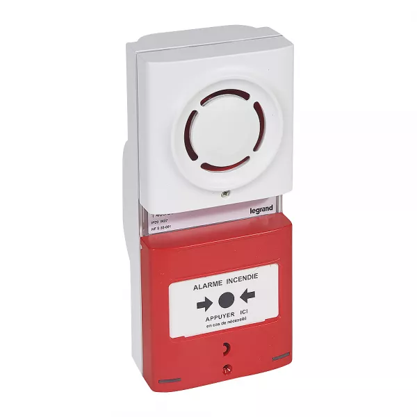 legrand-tableau d\'alarme incendie de type4 avec alimentation � pile (140551)