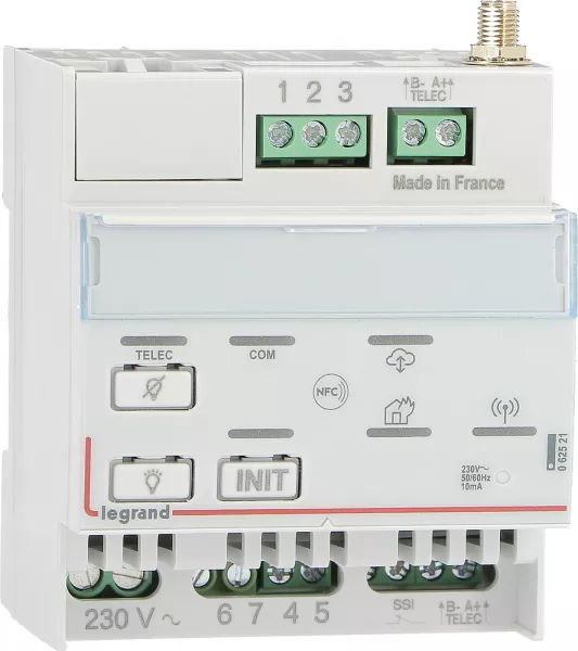 legrand-t�l�commande modulaire multifonctions connect�e radio - baes et alarme incendie (062521)