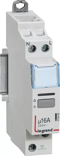 legrand-t�l�rupteur cx� unipolaire silencieux 230v~ 16a - 1 module (092710)