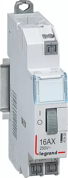 legrand-t�l�rupteur standard � bornes auto 230v~- 1p - 250v~~ - 16a - 1f - 1 module (412420)
