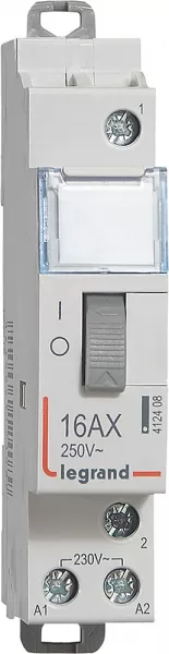 legrand-t�l�rupteur standard � vis 230v~- 1p - 250v~~ - 16a - 1f - 1 module (412408)