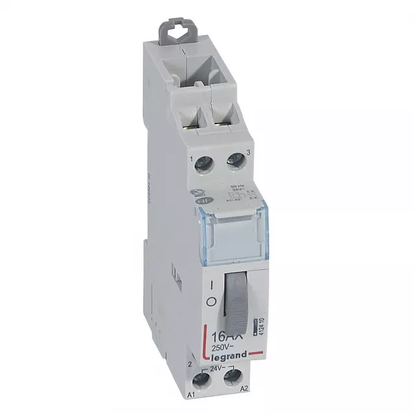 legrand-t�l�rupteur standard � vis 24 v~- 2p - 250v~~ - 16a - 2f - 1 module (412410)