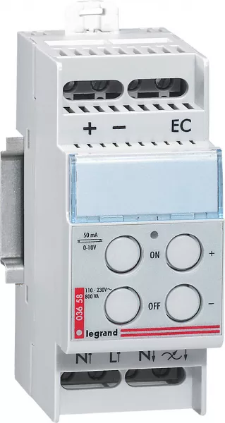 legrand-t�l�variateur pour sources fluorescentes � ballast �lectronique 1v � 10v -800va (003658)