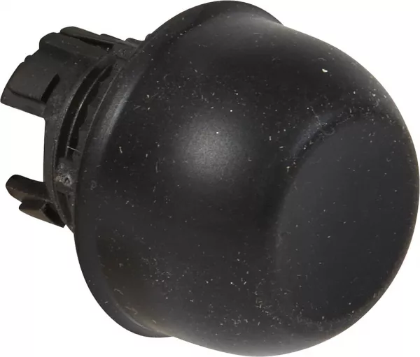 legrand-t�te � impulsion non lumineuse affleurante capuchonn�e ip67 osmoz - noir (023813)