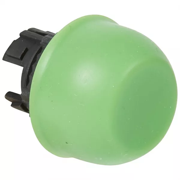 legrand-t�te � impulsion non lumineuse affleurante capuchonn�e ip67 osmoz - vert (023812)