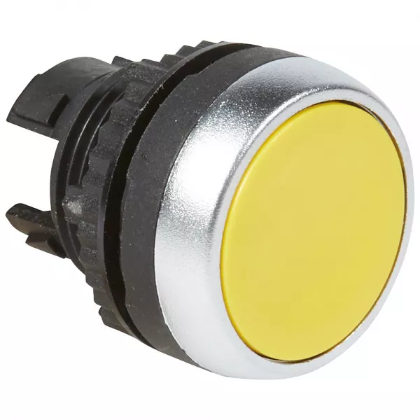 legrand-t�te � impulsion non lumineuse affleurante ip69 osmoz composable - jaune (023804)