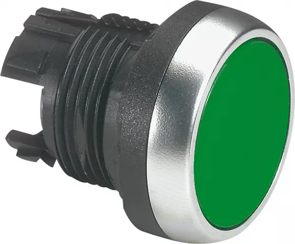 legrand-t�te � impulsion non lumineuse affleurante ip69 osmoz composable - vert (023802)