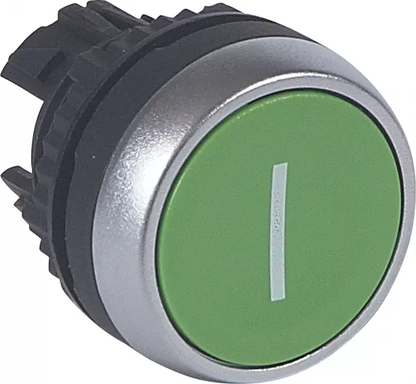 legrand-t�te � impulsion non lumineuse affleurante ip69 osmoz composable - vert marqu� i (023809)