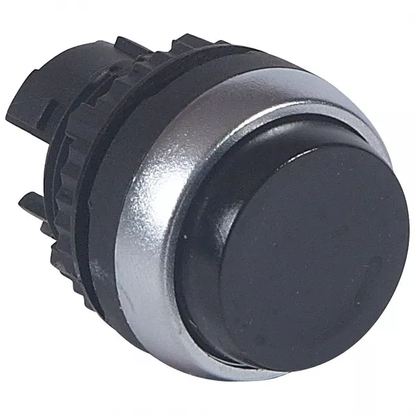 legrand-t�te � impulsion non lumineuse d�passante ip69 �22 osmoz composable - noir (023826)