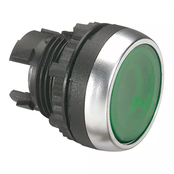 legrand-t�te affleurante pousser-pousser lumineuse ip69 osmoz composable - vert (024022)