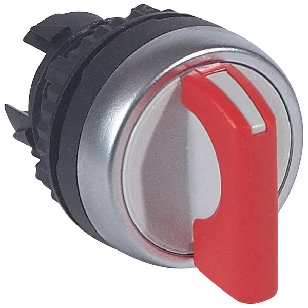 legrand-t�te bouton tournant � manette osmoz 2 positions 45� - rouge (023901)