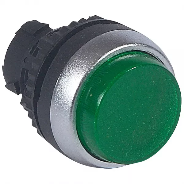 legrand-t�te d�passante pousser-pousser lumineuse ip69 osmoz composable - vert (024027)