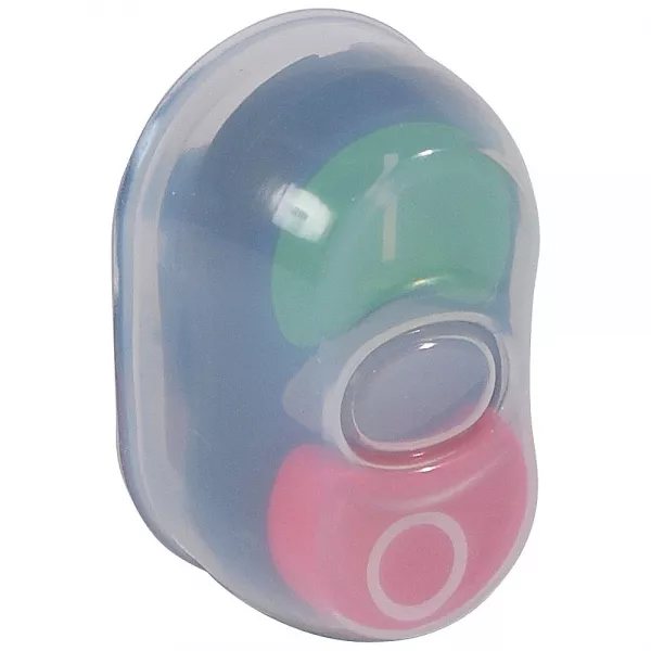 legrand-t�te double touche affleurante+d�passante lum ip67 osmoz composable -vert/rouge (024076)