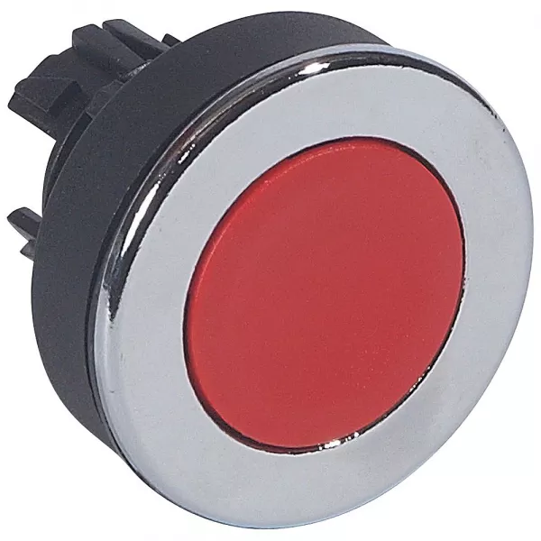 legrand-t�te super affleurante � impulsion non lumineuse ip66 osmoz composable - rouge (023814)