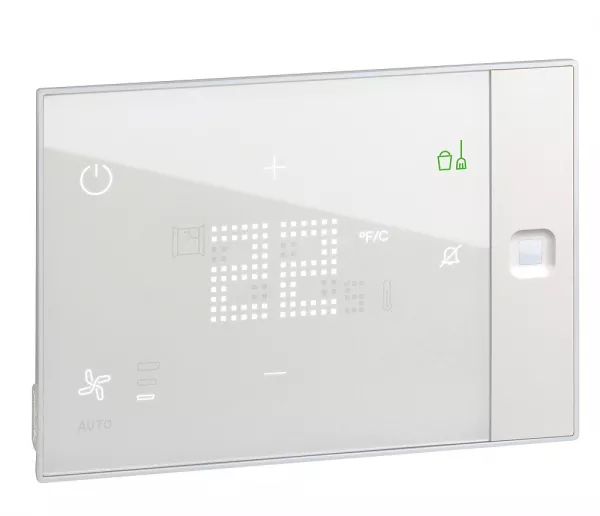 legrand-thermostat h�tel ux one encastr� 230v avec services dnd mur - blanc (048924)