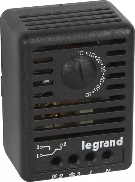 legrand-thermostat pour coffret/armoire - de 5 � 60�c - fixation magn�tique (034848)