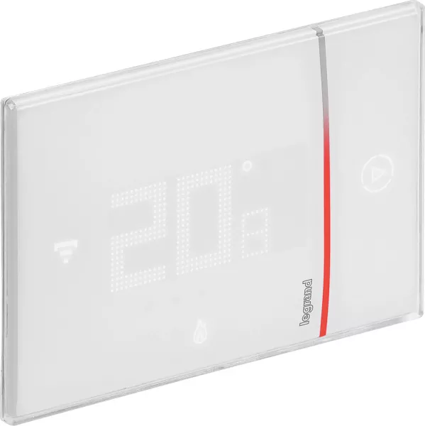 legrand-thermostat smarther with netatmo connect� � encastrer - blanc (049038)